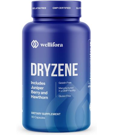 Reduce Swelling in Legs and Feet with Dryzene- Swollen Feet and Ankles from Water Retention & Edema These Ingredients Get Rid of Excess Water: Potassium, Sheep Sorrel, Juniper Berry, and Hawthorne
