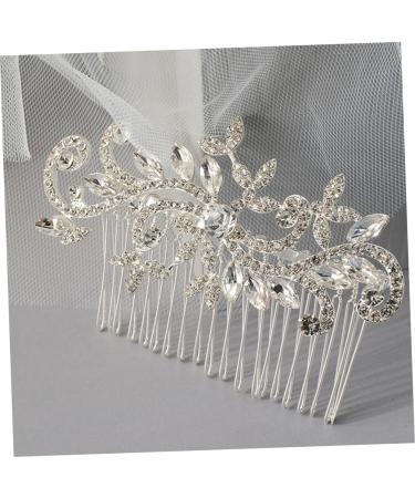 minkissy Wedding Hair Accessories Prom Hair Accessories Hair Combs for Women Accessories Bridal Hair Accessories Wedding Hair Comb Hair Side Comb Decor Zinc Alloy Bride Rhinestone Hair - Buy Online on GoSupps.com