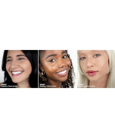 Hurraw! Raspberry Tinted Lip Balm 3 Pack: (Sheer Berry Tint) Organic Certified Vegan Cruelty and Gluten Free. Non-GMO 100% Natural Ingredients. Bee Shea Soy and Palm Free. Made in USA - Buy Online on GoSupps.com