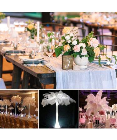 OstrichFeather Wedding Decor | Natural OstrichPlumes | Feather Accessories for Clothing Wedding Feather Centerpieces OstrichFeather Bouquet Bulk Ostrichfeathers - Buy Online on GoSupps.com