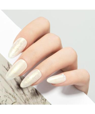 MAYCHAO 15ML Pearl Gel Nail Polish - Pearlescent Mermaid Shimmer for Nail Art & Manicure | Soak Off UV LED Curing - 0.5 OZ - Buy Online on GoSupps.com