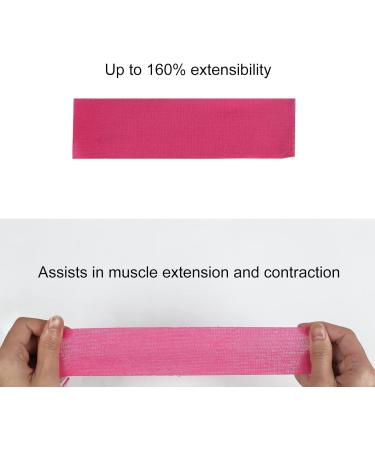 Koshifu Kinesiology Tape - 6 Rolls (5cm x 5m) Elastic Sports Tape for Knees Shoulders & Back - Available in Multiple Colors - Buy Online on GoSupps.com