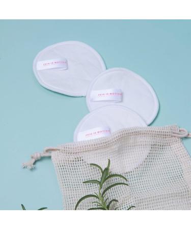 Skin in Motion | PURIFY IT Gift Set - Makeup Cleansing Water with Witch Hazel 100ml & Reusable Bamboo Cotton Pads - Sustainable Skincare Menopause Friendly - Buy Online on GoSupps.com
