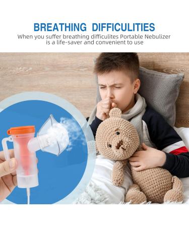 Nebulizer Machine for Adults and Kids - Portable Jet Nebulizer with Complete Set of Accessories and Compressor System for Home Use - Black - Buy Online on GoSupps.com