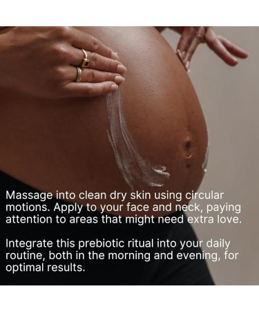 Prebiotic All-Natural Body Moisturiser and Face Cream: 100% Vegan Natural Collagen Vitamin C Natural Hyaluronic Acid & Marine Peptides To Deeply Nourish Dull Skin 200ml - Buy Online on GoSupps.com