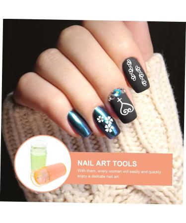 Housoutil 2sets Nail Stamp Set Nail Art Tools Beauty Tools Nail Tools for Nail Art Manicure Tool Image Plate Stamping Manicure Stampers Nail Kit Round Scraper Set Silica Gel 3x3cm As Shown 1 - Buy Online on GoSupps.com