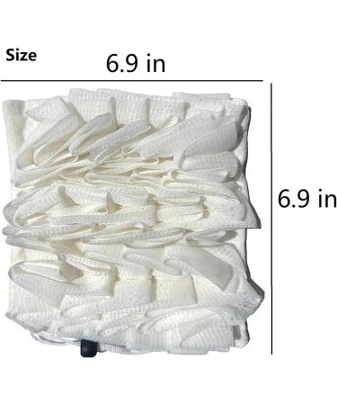 Buy Loufee Soft Loofah & Washcloth - 2-in-1 Exfoliating Bath Sponge for Body - Ideal Shower Scrubber (Pink) - International Shipping Available - Buy Online on GoSupps.com