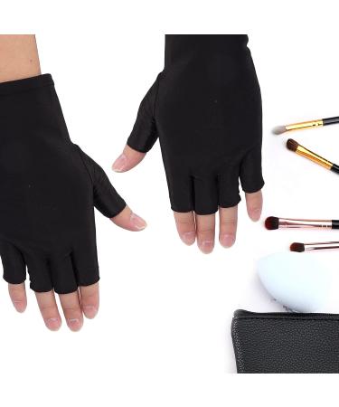 Dioche UV Glove for Nail Lamp - Professional Anti UV Manicure Tool for Nail Art - Black - Buy Online on GoSupps.com