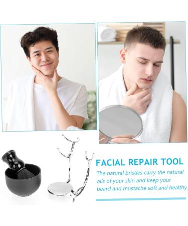 Frcolor Men's Shaving Set - Roof Suit Bart Brush Foam Razor & Tools for Smooth Shave | International Shipping Available - Buy Online on GoSupps.com