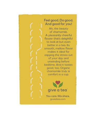 NOW Foods Chamomile Tea Comfort in a Cup Relaxing and Caffeine-Free Non-GMO Premium Unbleached Tea Bags with No-Staples Design 24-Count (Pack of 2) - Buy Online on GoSupps.com