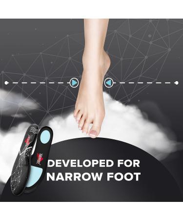 2023 Memory Foam Insoles for Men & Women - Pain Relief Plantar Fasciitis - Shoe Inserts for Work, Running, Hiking & Sneakers - Black - Size S (Men 7-8.5/Women 8-9.5) - Buy Online on GoSupps.com
