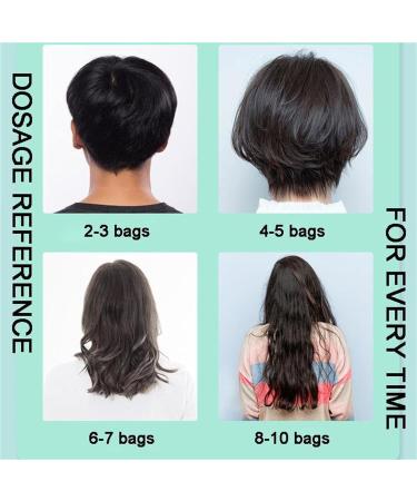 Buy Plant-Based Hair Dye Cream - 2024 Non-Damaging Korean Bubble Shampoo 30ml Dark Brown 10 Packs/Box - Eco-Friendly Hair Color - Buy Online on GoSupps.com