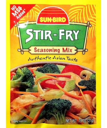 Sunbird Seasoning Mix Stir-Fry , 4 - .74 Ounce Packets - Buy Online on GoSupps.com