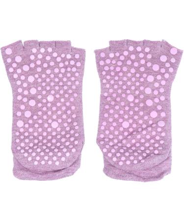 Minkissy Yoga Socks for Men & Women | Half Toe Skin Repairing Winter Foot Care Socks | Spa & Dry Feet Essentials - Buy Online on GoSupps.com