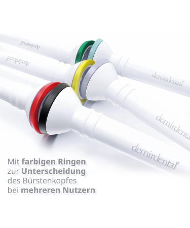 Pack of 3 Demirdental Hard Attachments for Philips Sonicare - Intensive Cleaning Replacement Brushes HX7033 HX7034 - Buy Online on GoSupps.com