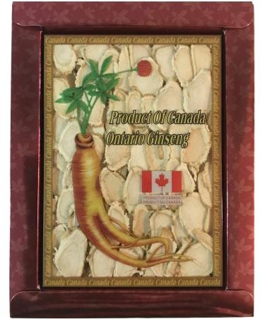 Peace Pavilion 5 Years Ginseng Slices-Standard Gift Box Package 180g - Buy Online on GoSupps.com