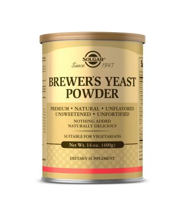 Solgar Brewer's Yeast Powder 14 oz (400 g) - Buy Online on GoSupps.com