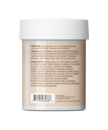 Naturewell Extra Virgin Coconut Oil Moisturizing Cream 16 Oz - Lightweight Hydration for Sensitive Skin - Buy Online on GoSupps.com
