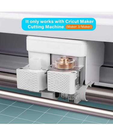 Premium Carbide Steel Engraving Tip + QuickSwap Housing for Cricut Maker - Ideal for Flat Metals, Leather, Acrylic & More | Style1 - Buy Online on GoSupps.com