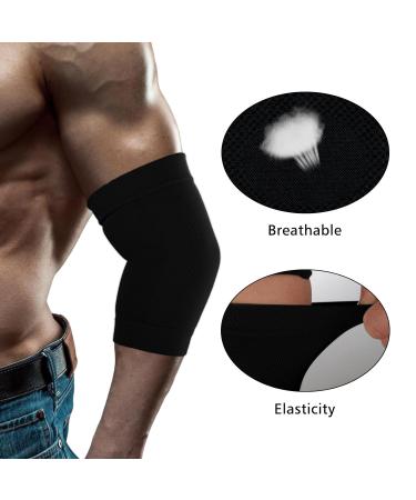 Sibba Elbow Compression Sleeve 2 Pack Arm Support Brace Elbow Compression Support Sleeve for Weightlifting Arm Support Golfers Elbow Tennis Elbow Tendonitis - Buy Online on GoSupps.com