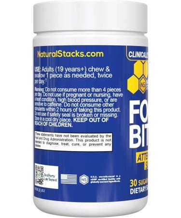 Paraxanthine Supplement 100mg - Caffeine Free Focus Supplement for Productivity & Attention Support - Clinically Tested Enfinity Paraxanthine - Jitter Free Energy Support - 30 Melon Mint Focus Bites Melon Mint 30 Count (Pac  - Buy Online on GoSupps.com