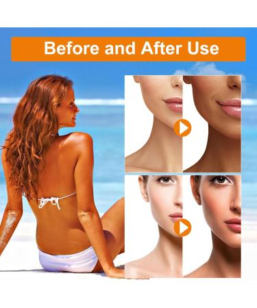 Intensive Tanning Gel 150g - Tanning Accelerator with Coconut Oil - Blazecrown Tanning Gel - Sunbed Tan Accelerator Cream - Luxury Intensive Tanning Gel with Natural Ingredients - Fast Absorbing - Buy Online on GoSupps.com