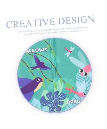 Upkoch Fabric Book Toy for Toddlers | Early Development Children's Stuffed Book | 26x11cm Crumpled Fabric Toy in Sorted Colors - Buy Online on GoSupps.com