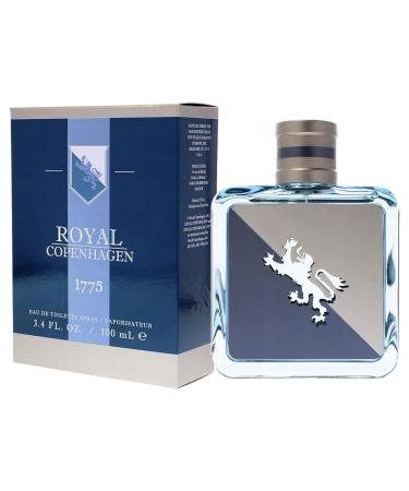 1775 Royal Copenhagen Eau de Toilette Spray for Men 3.4 Fluid Ounce 3.4 Fl Oz (Pack of 1) - Buy Online on GoSupps.com