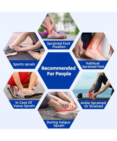 Ankle Brace for Sprained Ankle | Support & Stabilizers for Volleyball & Basketball | X-Large Foot Support for Men & Women - Buy Online on GoSupps.com