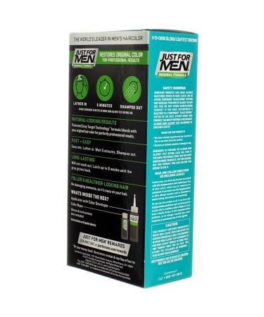 Just For Men H-15 Hair Color Kit - Dark BlondLightest Brown for Men - Buy Online on GoSupps.com
