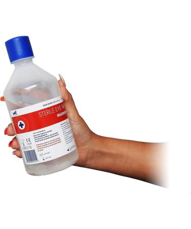 500ml Blue Lion Sterile Saline Eye Wash Reinigingsoplossing Fles - Buy Online on GoSupps.com