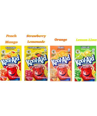Kool-Aid Sachets Variety Pack of 10 flavoured Sachets - Water Squash packets gift set 10 - Buy Online on GoSupps.com