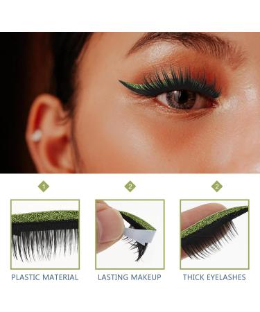 Beavorty 4 pairs Liners Shiny Stickers Make Up Waterproof Sticker Tape Makeup Reusable Decal Pencils As Shown - Buy Online on GoSupps.com