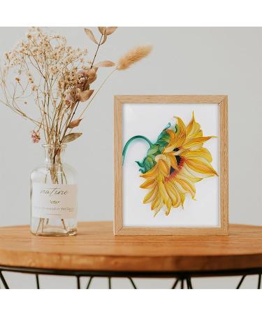 Quilling Kit for Adults - Sunflower Design | Handmade DIY Craft Kit | Home Wall Art Decor | Perfect Gift Idea - Buy Online on GoSupps.com