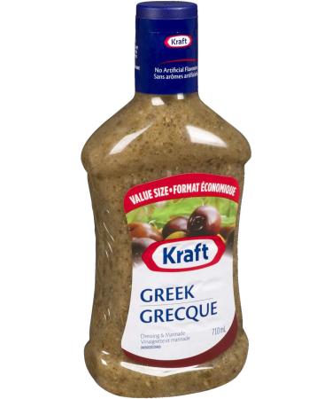 Kraft Greek Dressing 710mL (Pack of 8) - Buy Online on GoSupps.com