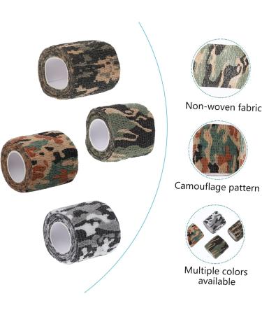 Buy Sosoport 8 Rolls Camouflage Waterproof Bandages | Best Medical Tape for Sports & Outdoor Use - Buy Online on GoSupps.com