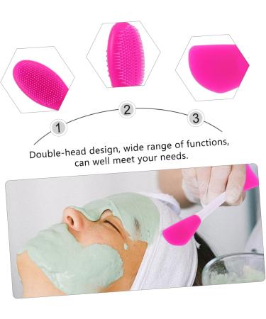 NUSITOU Skincare Tools 1 Film Stick Set Makeup Brush Purple Plastic The Face Double-head Brush - Buy Online on GoSupps.com