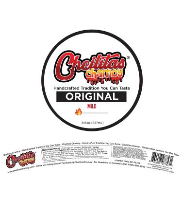 Cheilitas Chamoy Mexican Rim Candy Dip Paste 8 oz - Hand Crafted for Drinks, Cocktails, Micheladas, Beer | Original Flavor - 8 Fl Oz - Buy Online on GoSupps.com