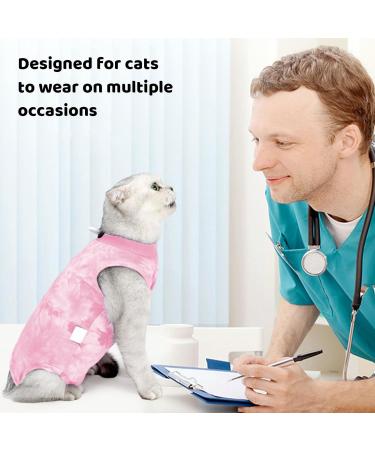 Mezrkuwr Katzenbody - Soft One-Piece Surgical Recovery Suit for Cats | After Castration Spay Collar Alternative - Buy Online on GoSupps.com