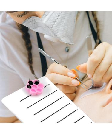 100 Pieces Lash Glue Flower Cup & Rings - Eyelash Extension Supplies for Easy Application - Buy Online on GoSupps.com