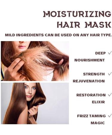 Keratin Hair Mask 5 Seconds Hair Root Repair Keratin Hair Treatment Mask Keratin Mask Deep Repair Conditioner Hair Masks Mask Hair Treatment Repair Natural Hair Mask for Dry Damaged Hair 120ml - Buy Online on GoSupps.com