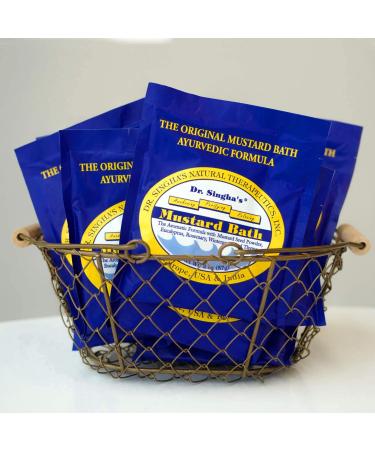 Dr. Singha's Mustard Bath - Therapeutic Bath Salts 2 oz | Relax & Revitalize - Buy Online on GoSupps.com