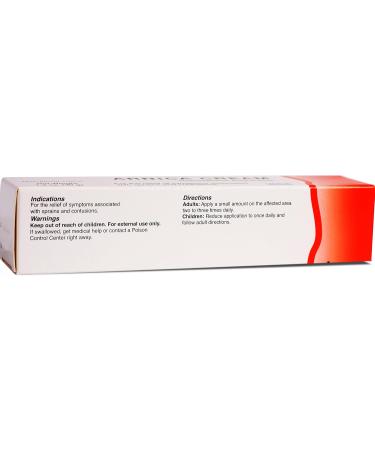 Buy UNDA Arnica Cream - Homeopathic Relief for Minor Sprains & Bruises | 1.4 oz - Fast International Shipping - Buy Online on GoSupps.com