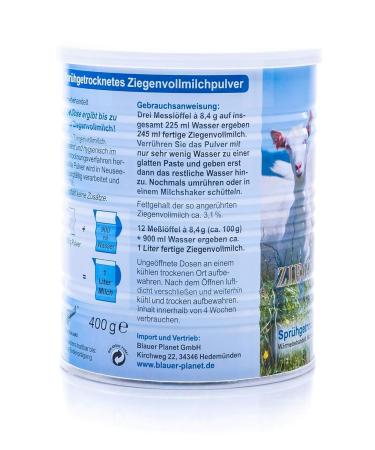 Golden Goat Goat Milk Powder 400g - Premium Quality Goat Milk Powder for Health & Nutrition 1 Pack - Buy Online on GoSupps.com