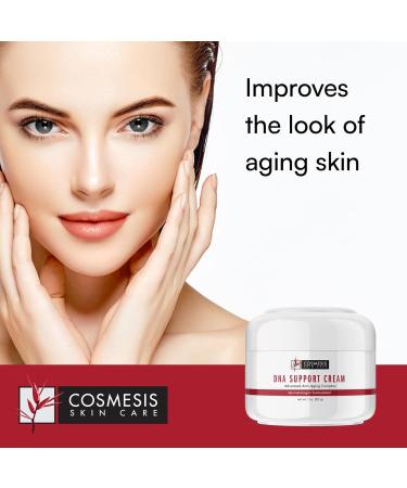 DNA Support Cream - Youthful Radiance with Hyaluronic Acid & Caprylic Acid | 1 oz Face & D collet Moisturizer - Buy Online on GoSupps.com