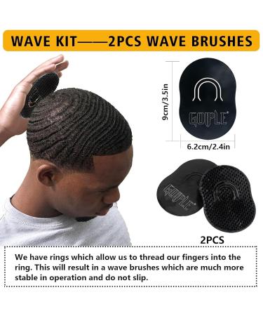 360 Wave Shampoo & Pomade Set | Strong Hold Wave Cream Curved Brush & Silky Durags for Men - International Shipping Available - Buy Online on GoSupps.com