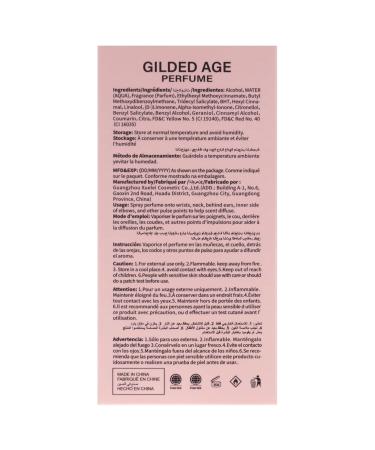 Gilded Age for Women - 3.4 oz EDP Spray - Buy Online on GoSupps.com