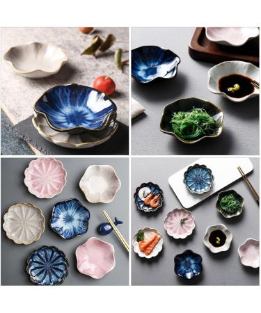 Alipis 2pcs Bowl Vinegar Snack Dip Soup Chili Side BBQ Kitchen Bowls Shaped Dipping Ceramics Container As Shown 11x5.5cm - Buy Online on GoSupps.com