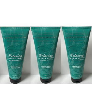 Bath & Body Works Aromatherapy Body Cream with Natural Essential Oils 8 oz each - 3 Pack (Sandalwood Eucalyptus) - Buy Online on GoSupps.com