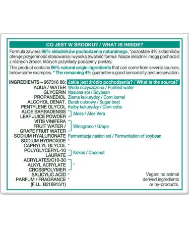 L'Oreal Poland Garnier_Hyaluronic Aloe Jelly light oil for normal and combination skin 50 ml - Buy Online on GoSupps.com